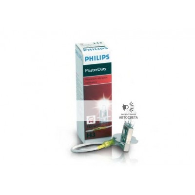 Галогеновая лампа Philips H3 MasterDuty Vision +30% блистер